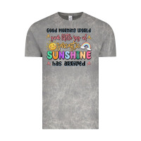 Cloud Rock good morning world your little ray of sarcastic Vintage Tee - MaliasSmallBusiness