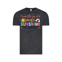 Vintage Black good morning world your little ray of sarcastic Vintage Tee - MaliasSmallBusiness