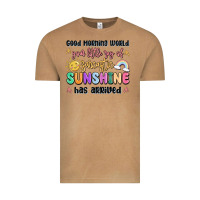 Vintage Camel good morning world your little ray of sarcastic Vintage Tee - MaliasSmallBusiness