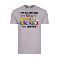 Vintage Zinc good morning world your little ray of sarcastic Vintage Tee - MaliasSmallBusiness