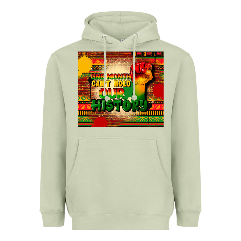 One Month Cant Hold Our History Heavyweight Hoodie by CowGirlArtShop | Teevron