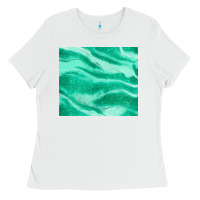 White green glitter Ladies Tee - JahusDesignShop