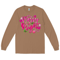 Toasted Coconut merry and bright Long Sleeve Tee - MaliasSmallBusiness