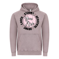 Vintage Zinc you are strong Vintage Hoodie - MaliasSmallBusiness
