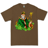 Cacao st patricks and horseshoes with shamrocks Premium Tee - AdoDesignShop