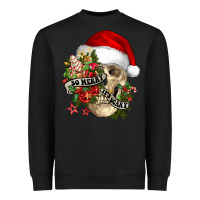 Black So merry it's scary Heavyweight Sweatshirt - NancyCooperArtShop