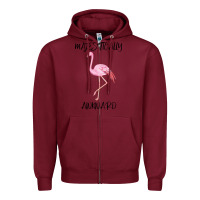 Burgundy Majestically Awkward Zipper Hoodie - Bettercallsaul