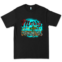 Black merry christmas wood slice ornament Premium Tee - JahusDesignShop