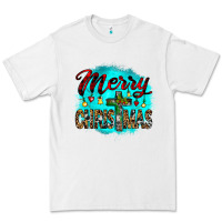 White merry christmas wood slice ornament Premium Tee - JahusDesignShop