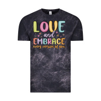 Cloud Black love and embrace every version of you Vintage Tee - MaliasSmallBusiness