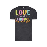 Vintage Black love and embrace every version of you Vintage Tee - MaliasSmallBusiness