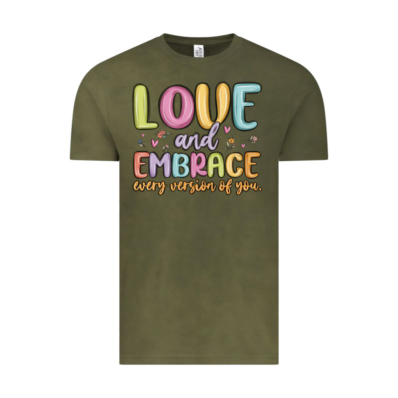 Love And Embrace Every Version Of You Vintage Tee by MaliasSmallBusiness | Teevron