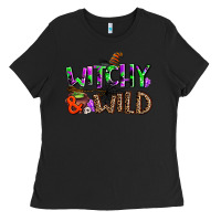 Black witchy and wild Ladies Tee - AdoDesignShop