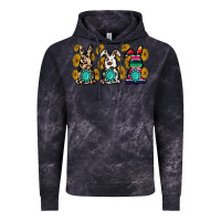 Cloud Black western bunny Vintage Hoodie - MaliasSmallBusiness