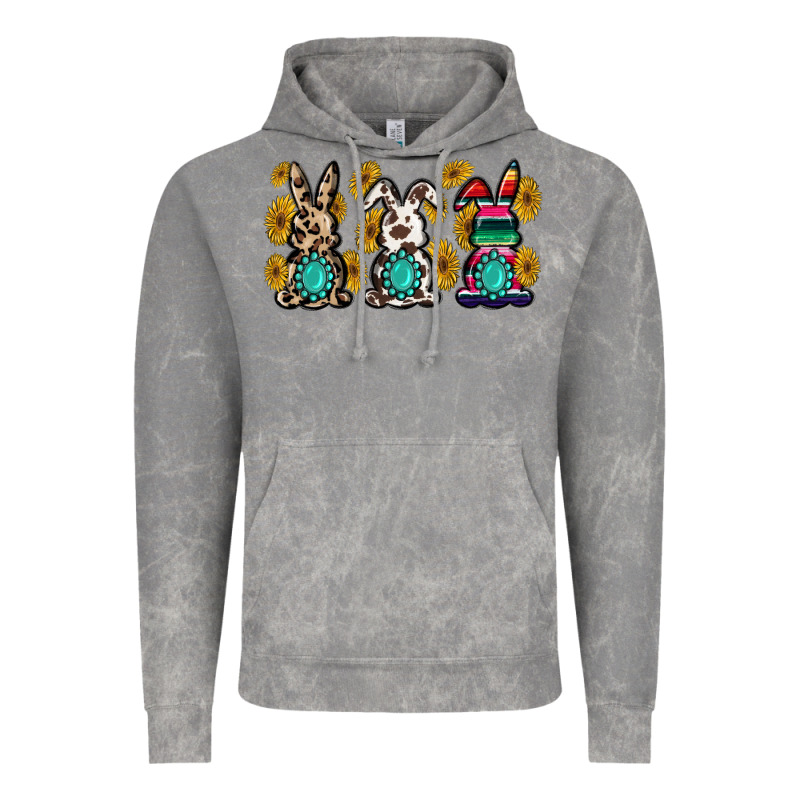 Western Bunny Vintage Hoodie by MaliasSmallBusiness | Teevron