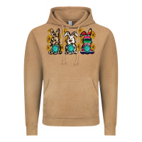 Vintage Camel western bunny Vintage Hoodie - MaliasSmallBusiness