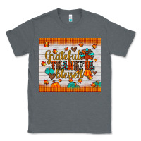 Charcoal Heather grateful thankful blessed Classic Tee - JahusDesignShop