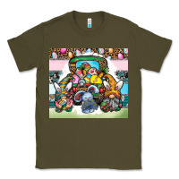 Army Green easter Classic Tee - CowhideDigitalArt