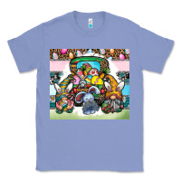 Colony Blue easter Classic Tee - CowhideDigitalArt