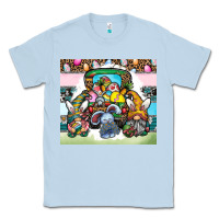 Dusty Blue easter Classic Tee - CowhideDigitalArt