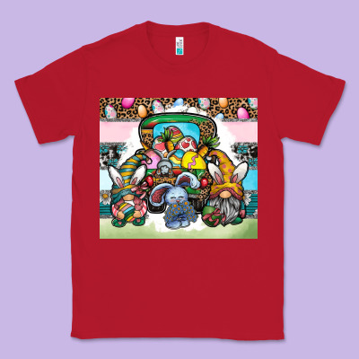 Easter Classic Tee Designed By Cowhidedigitalart