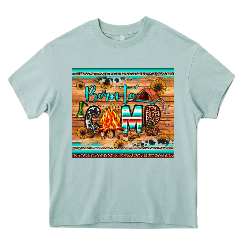 Born To Camp Heavy Core Tee by JahusDesignShop | Teevron