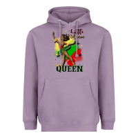 Lavender little melanin queen Heavyweight Hoodie - CowGirlArtShop