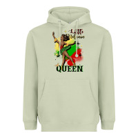 Matcha little melanin queen Heavyweight Hoodie - CowGirlArtShop