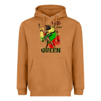 Meerkat little melanin queen Heavyweight Hoodie - CowGirlArtShop
