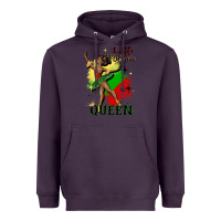 Plum little melanin queen Heavyweight Hoodie - CowGirlArtShop