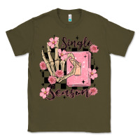 Army Green single season Classic Tee - MaliasSmallBusiness