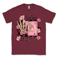 Burgundy single season Classic Tee - MaliasSmallBusiness