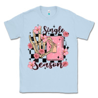 Dusty Blue single season Classic Tee - MaliasSmallBusiness