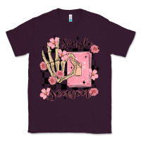 Plum single season Classic Tee - MaliasSmallBusiness