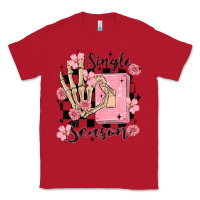 Red single season Classic Tee - MaliasSmallBusiness