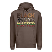 Coffee black lives matter juneteenth Premium Hoodie - CowGirlArtShop