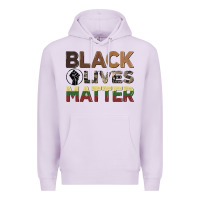 Lilac black lives matter juneteenth Premium Hoodie - CowGirlArtShop