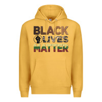 Mustard black lives matter juneteenth Premium Hoodie - CowGirlArtShop