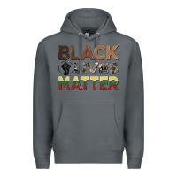 Rock black lives matter juneteenth Premium Hoodie - CowGirlArtShop