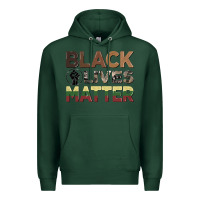 Sports Green black lives matter juneteenth Premium Hoodie - CowGirlArtShop