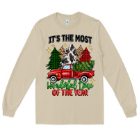 Mushroom its the most wonderful time of the year Long Sleeve Tee - MaliasSmallBusiness