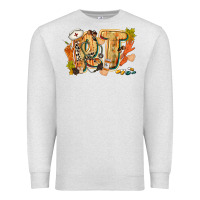 Oatmeal Heather fall rt Premium Sweatshirt - CowGirlArtShop