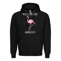 Black Majestically Awkward Zipper Hoodie - Bettercallsaul