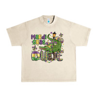 Sandshell mardi gras dude alligator Urban Heavy Tee - MaliasSmallBusiness