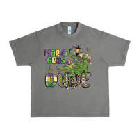 Tornado mardi gras dude alligator Urban Heavy Tee - MaliasSmallBusiness
