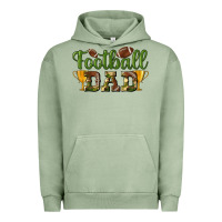 Pigment Oil Green football dad Urban Hoodie - BundleAndBundleShop
