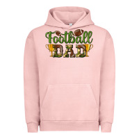Pigment Salmon football dad Urban Hoodie - BundleAndBundleShop