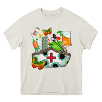 Cream nurse   juneteenth Heavy Core Tee - AdoDesignShop