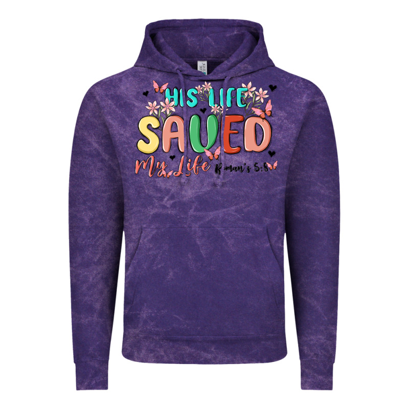 His Life Saved My Life Vintage Hoodie by MaliasSmallBusiness | Teevron