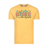 Vintage Mustard created with a purpose Vintage Tee - MaliasSmallBusiness